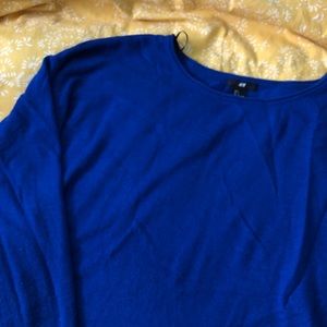 Blue h&m sweater